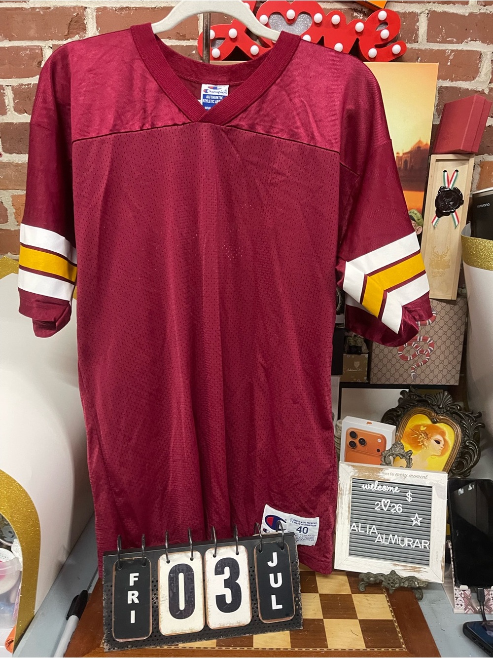 This Champion brand jersey